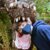 Grandson Owen Foy of Edmonds in mouth of Joe Treat Tyrannosaurus Rex - photo by Randy Rahn of Edmonds
